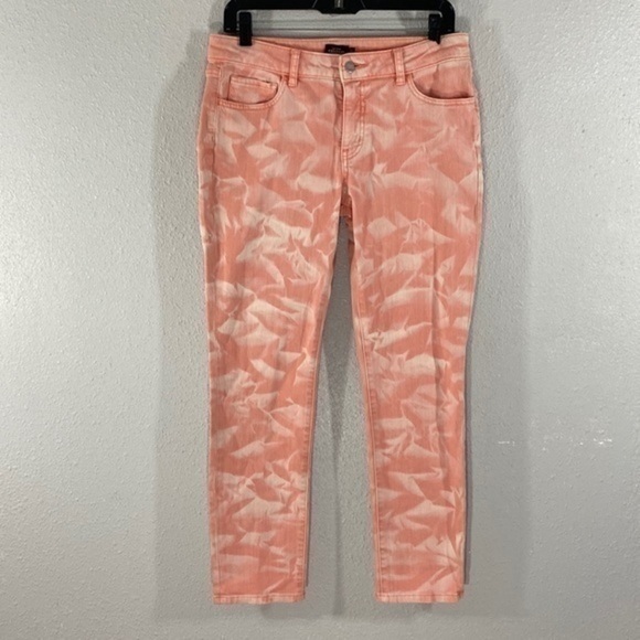 Kate Spade Saturday pink tie dye skinny ankle jeans PP4 - Picture 2 of 12